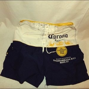 CORONA EXTRA WALKING SHORTS/BEACH WEAR  SIZE 34